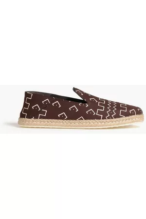 Louis Vuitton Brown Leather Hamptons Thong Sandals Size 41.5 Louis Vuitton
