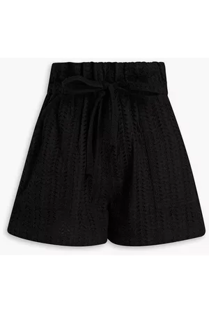A.L.C. Women Shorts - Billy broderie anglaise shorts