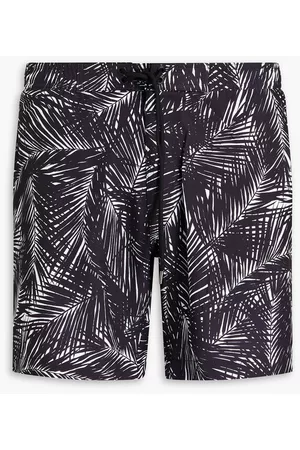 Michael Kors Men Swim Shorts - Mid-length printed swim shorts