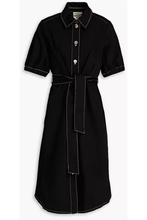 Baum und Pferdgarten Women Denim Shirts - Ananda belted denim shirt dress