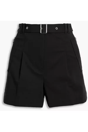 3.1 Phillip Lim Women Shorts - Belted cotton-blend shorts