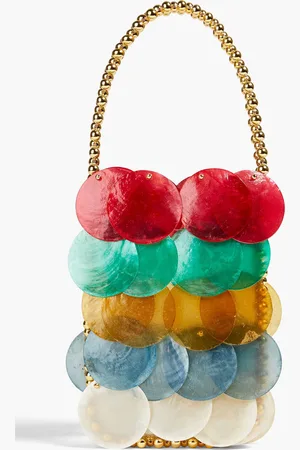 Les Nuances Bucket Bag in Multicolor Crystal