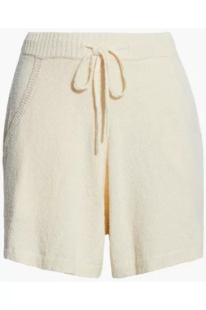 Tigerlily Women Shorts - Cotton-blend terry shorts - White