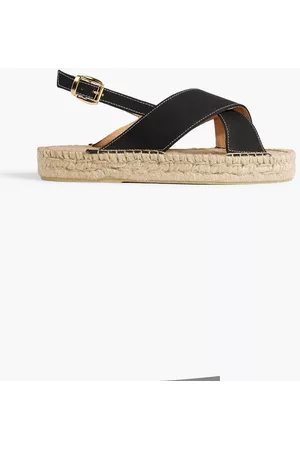 Last Studio Women Casual Shoes - Sada canvas platform slingback espadrilles
