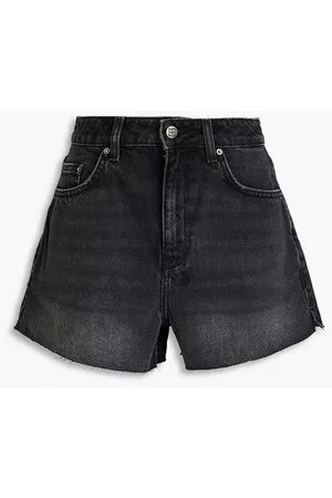 KSUBI Women Shorts - Faded denim shorts