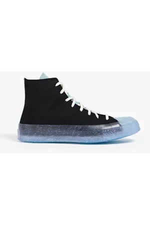 Converse Women High Top Sneakers - Chuck 70 color-block canvas high-top sneakers - Blue