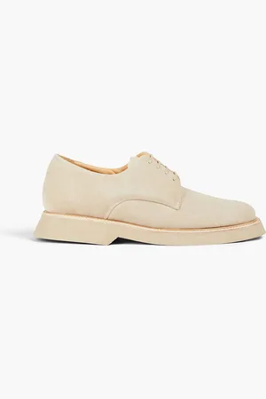 Ami suede 2024 derby shoes