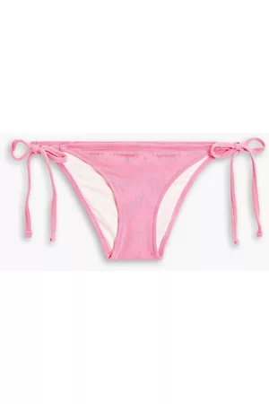 Solid Women Bikini Bottoms - The Iris low-rise bikini briefs - Pink