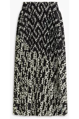 DAY Birger et Mikkelsen Women Maxi Pleated Skirts - Mia pleated printed crepe de chine midi skirt