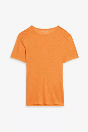 DEREK ROSE Men Long Sleeve Polo Shirts - Jordan linen-jersey T-shirt