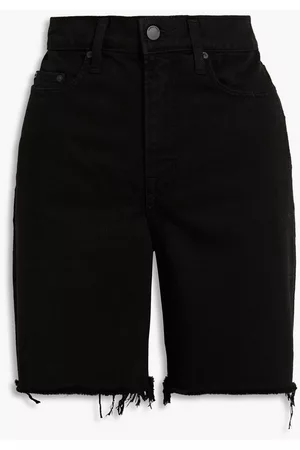 NOBODY DENIM Women Shorts - Tyler frayed denim shorts