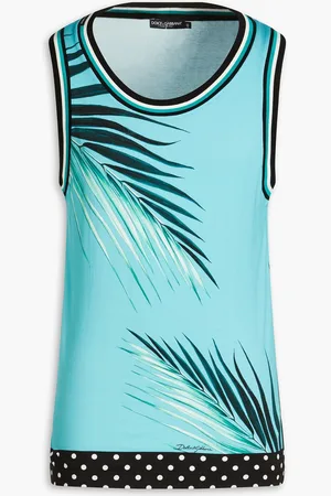 LOEWE + Paula's Ibiza Slim-Fit Printed Ribbed Stretch-Cotton Jersey Tank  Top for Men