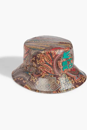 GANNI Printed ripstop bucket hat