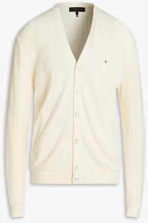 Cardigans in the color Beige for men | FASHIOLA.ae