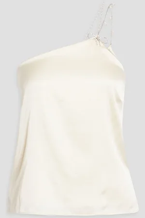 Buy Cami Nyc The Marleny Silk-crepe And Corded Lace Camisole - Off