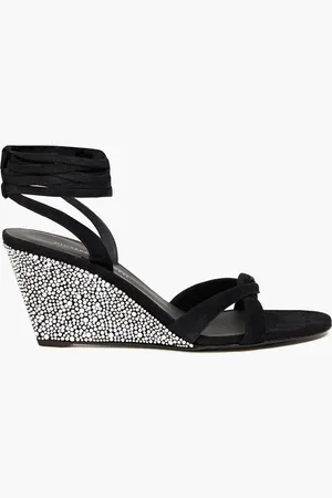 Plain Synthetic GIRLS SANDALS BOW SHAPE, Wedge Sandal at Rs 200/pairs in  Agra