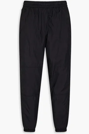 Quilted Nylon Jogging Pants in Ivy - Men