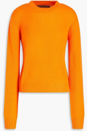 Orange sweater 2024 for women