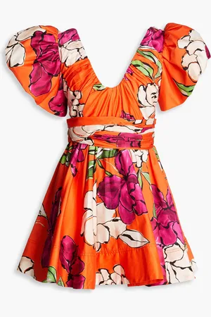 Orange dresses clearance for sale