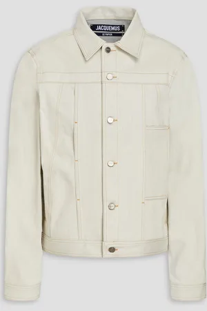 White denim hot sale jacket sale