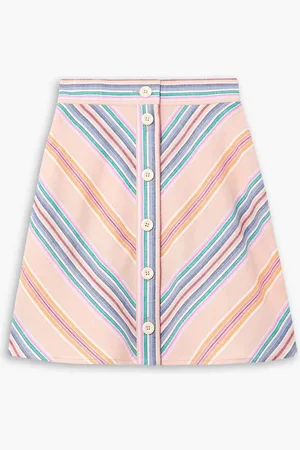 Arona Cotton Blend Mini Skirt