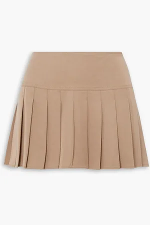 The latest collection of beige pleated skirts for women prices in Dubai FASHIOLA UAE