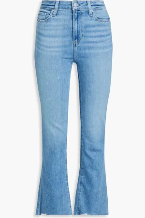 Paige Canyon high-rise flared jeans - Blue