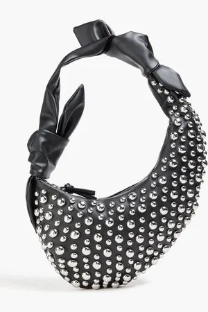 STINE GOYA Julius knotted studded shoulder bag