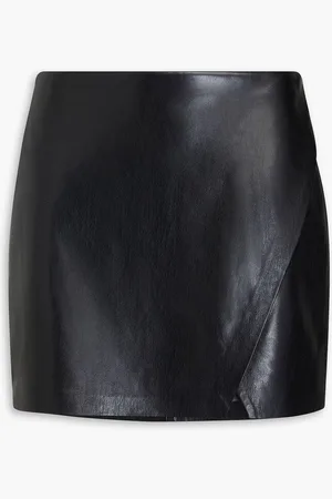 ALICE+OLIVIA Alice Olivia - Wrap-effect mini skirt