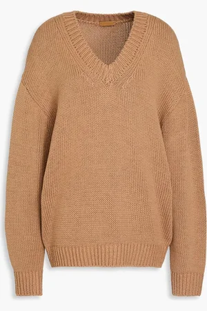 LE 17 SEPTEMBRE Cotton sweater - Brown