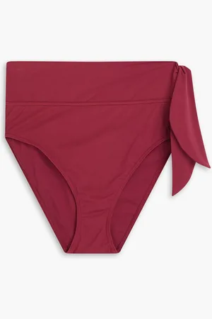 ZIMMERMANN Knotted high-rise bikini briefs