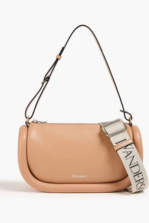 J.W.Anderson The Bumper pebbled-leather shoulder bag - Neutral