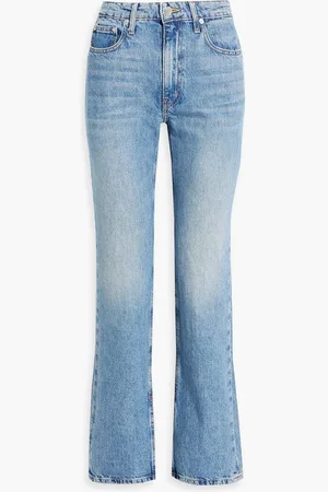 Derek Lam Frankie high-rise straight-leg jeans - Blue