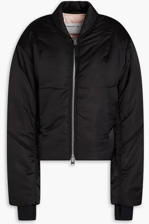 SHOREDITCH SKI CLUB Sofie satin bomber jacket