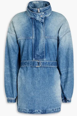 IRO Asya layered denim blouse - Blue