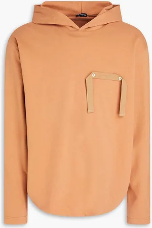 Jacquemus Desenho embroidered cotton-jersey hoodie - Neutral