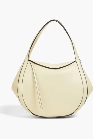 Wandler Lin leather shoulder bag - Yellow