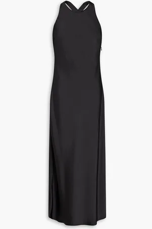 Claudie Pierlot Cutout satin midi dress