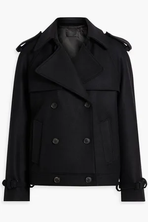 NILI LOTAN Amaury double-breasted wool-blend felt coat