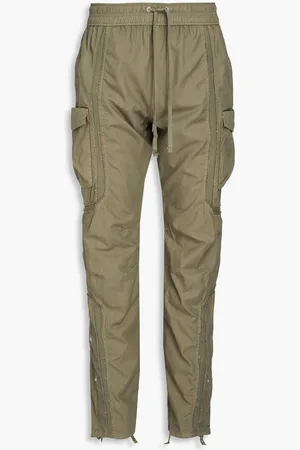 JOHN ELLIOTT Vintage Frame tapered cotton cargo pants - Green