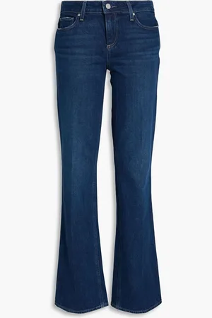 Paige Sloane low-rise slim-leg jeans - Blue