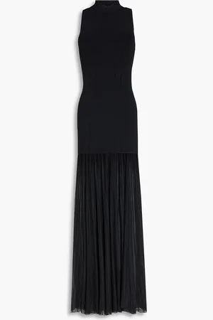 Nicholas Pointelle-knit maxi dress