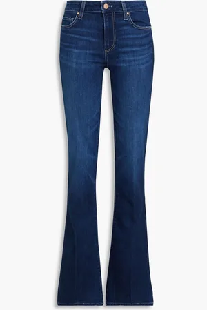 Paige High-rise bootcut jeans - Blue