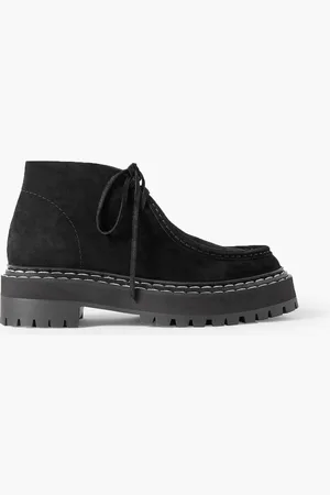 Proenza Schouler Suede platform ankle boots