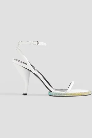Sergio Rossi Sr Bijoux crystal-embellished leather sandals
