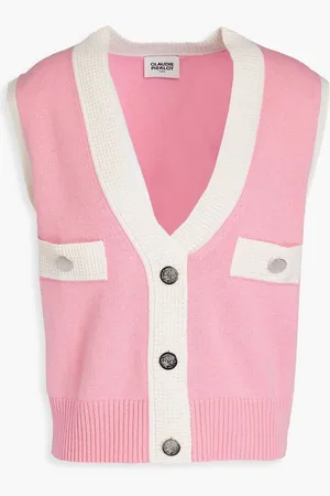 Claudie Pierlot Knitted vest - Pink