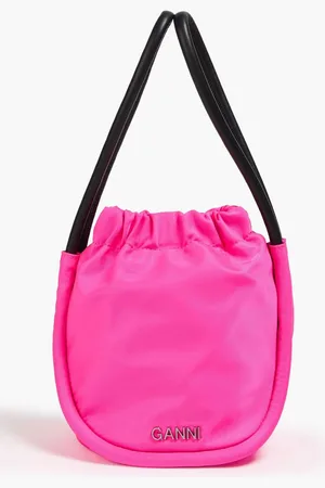 Ganni Shell tote - Pink