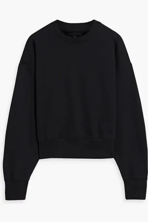 Y-3 French cotton-blend terry sweatshirt