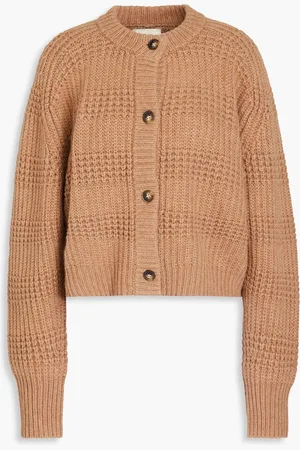 Loulou Studio Oversized ribbed cashmere cardigan - Brown