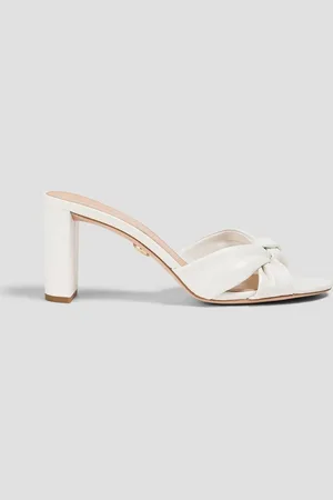 VERONICA BEARD Ganita knotted leather mules